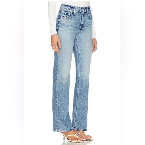 MOTHER Kick It High Rise Straight Leg - Picture 1 of 8